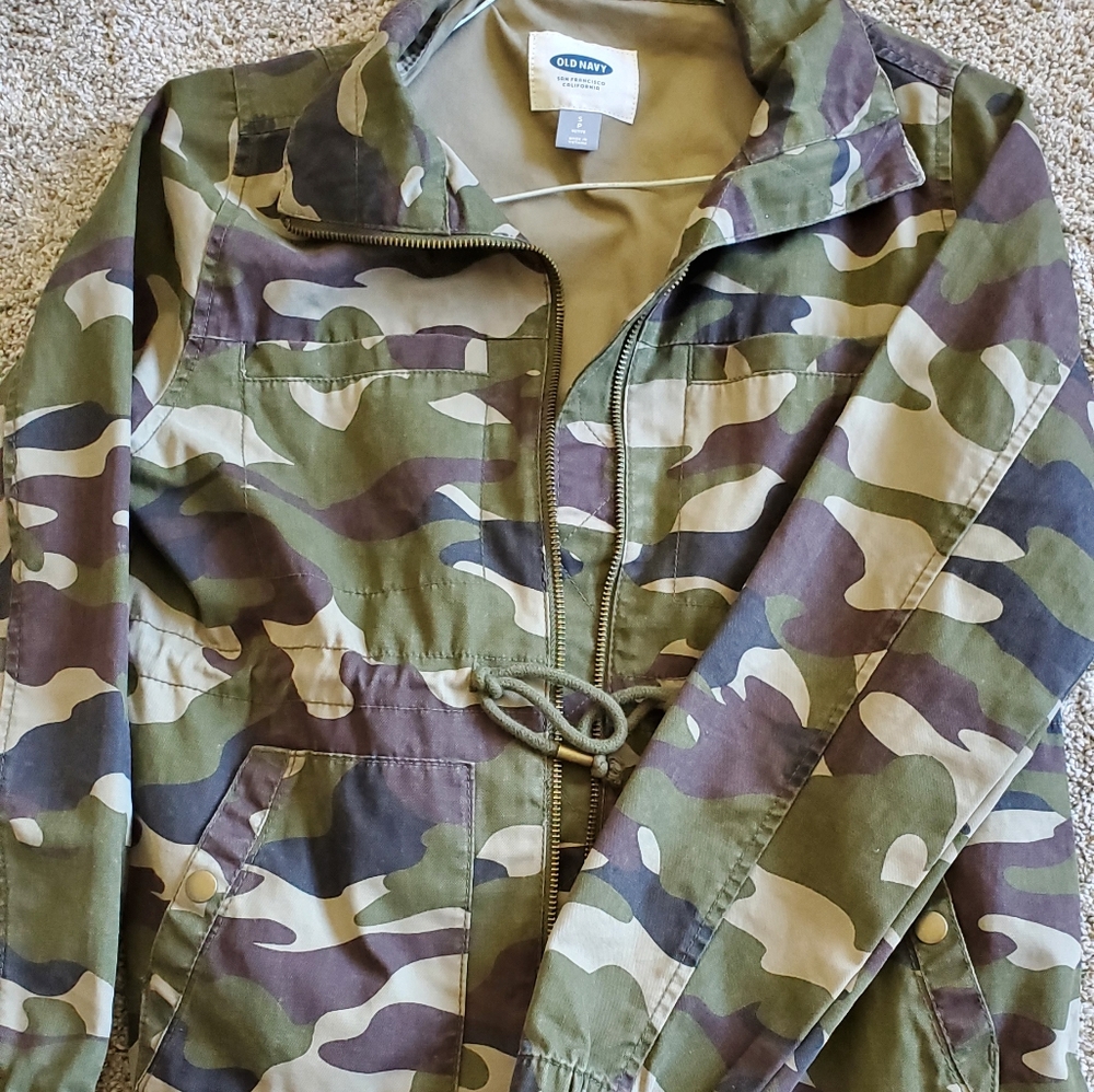Old Navy Camo Jacket